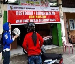 Ilustrasi rumah makan non muslim buka di bulan puasa (foto/int)